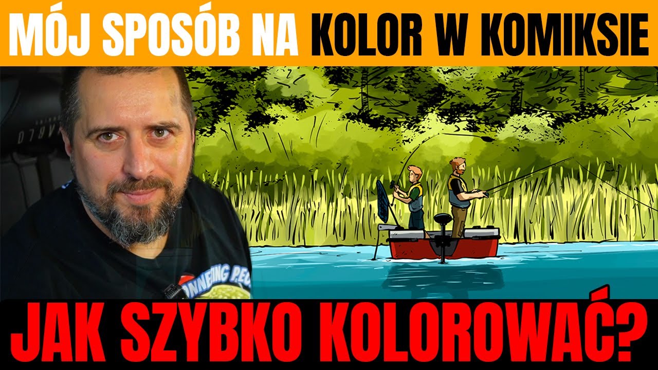 Jak SZYBKO KOLOROWAĆ komiks? ZDRADZAMY sposób WYDAWNICTWA FIKOTY. Pełny TUTORIAL.