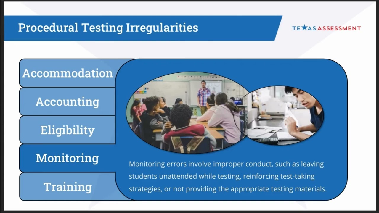 Procedural Testing Irregularities