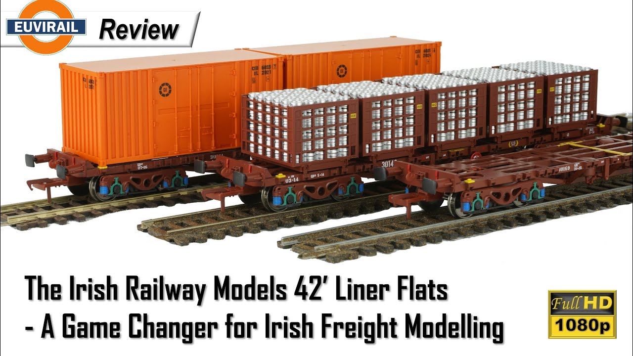 Review: Irish Railway Models CIE/IR 42&rsquo; Liner Flats Triple Pack IRM1050UN
