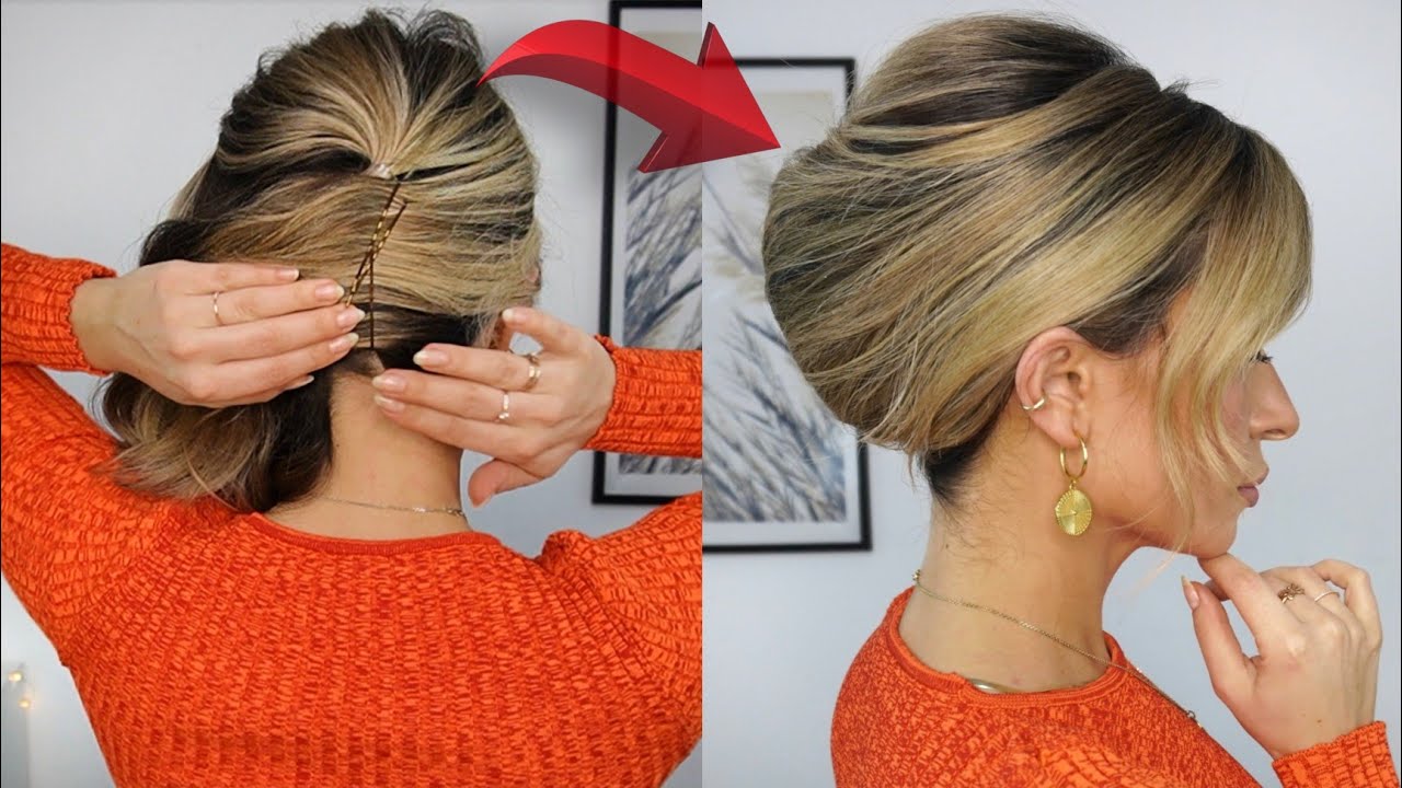 Простой урок по созданию прически в стиле French TWIST UpDo 🔥