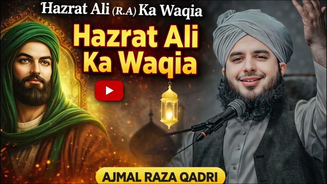 “Mola Ali (AS) Ki Jung Ka Imaan Afroz Waqia | Ajmal Raza Qadri Bayan”