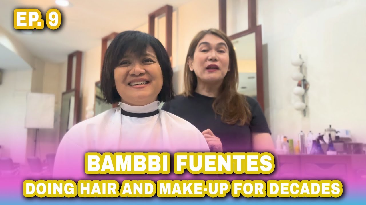 BAMBBI FUENTES (DOING HAIR AND MAKE-UP FOR DECADES) | CANDY AND YOU | EPISODE 9