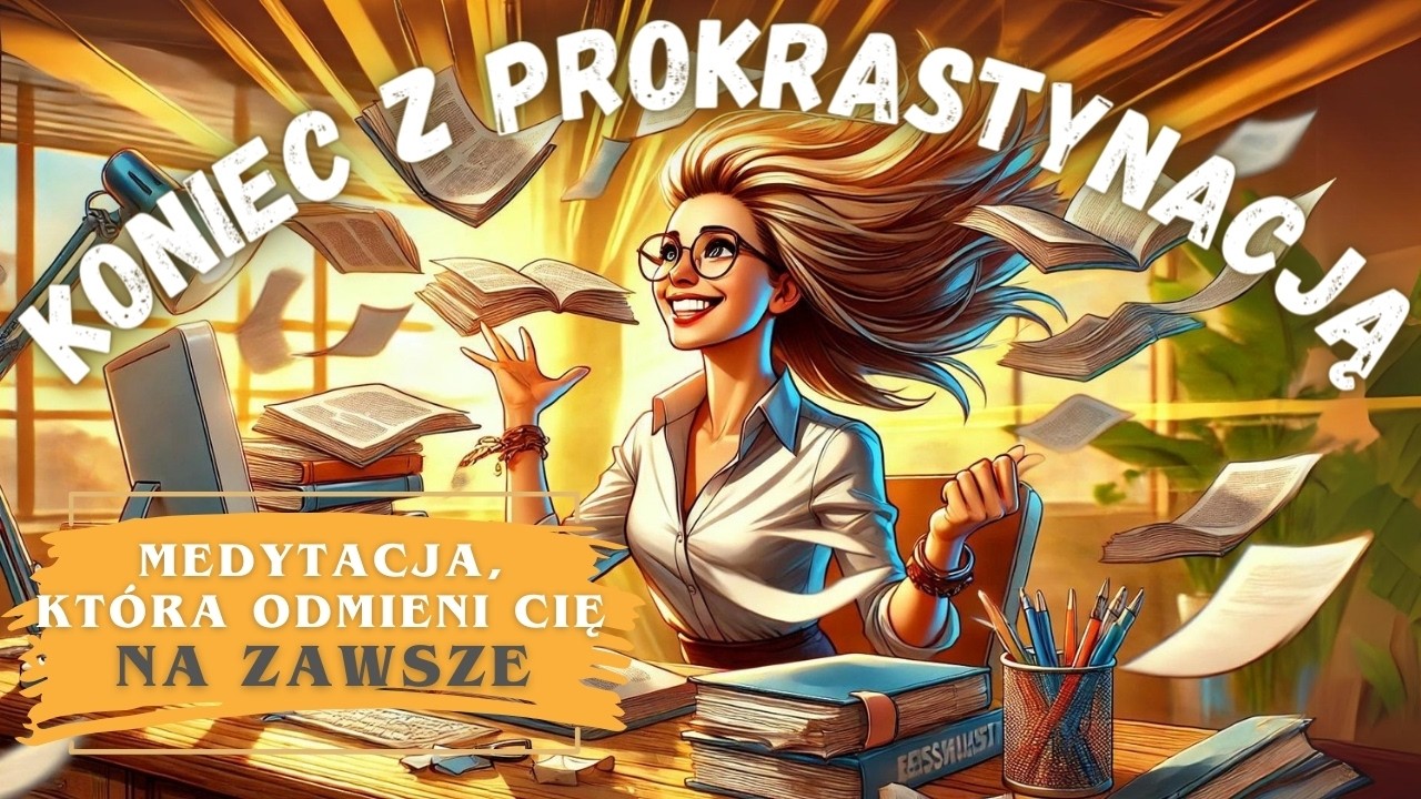 Pokonaj PROKRASTYNACJĘ - Włącz To Nagranie TERAZ (Medytacja)