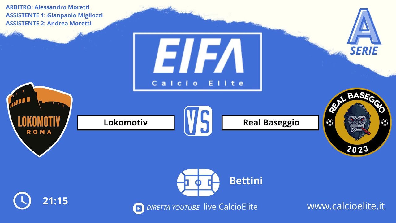 LOKOMOTIV 1-2 REAL BASEGGIO | HIGHLIGHTS 17a SERIE A D’ÉLITE 