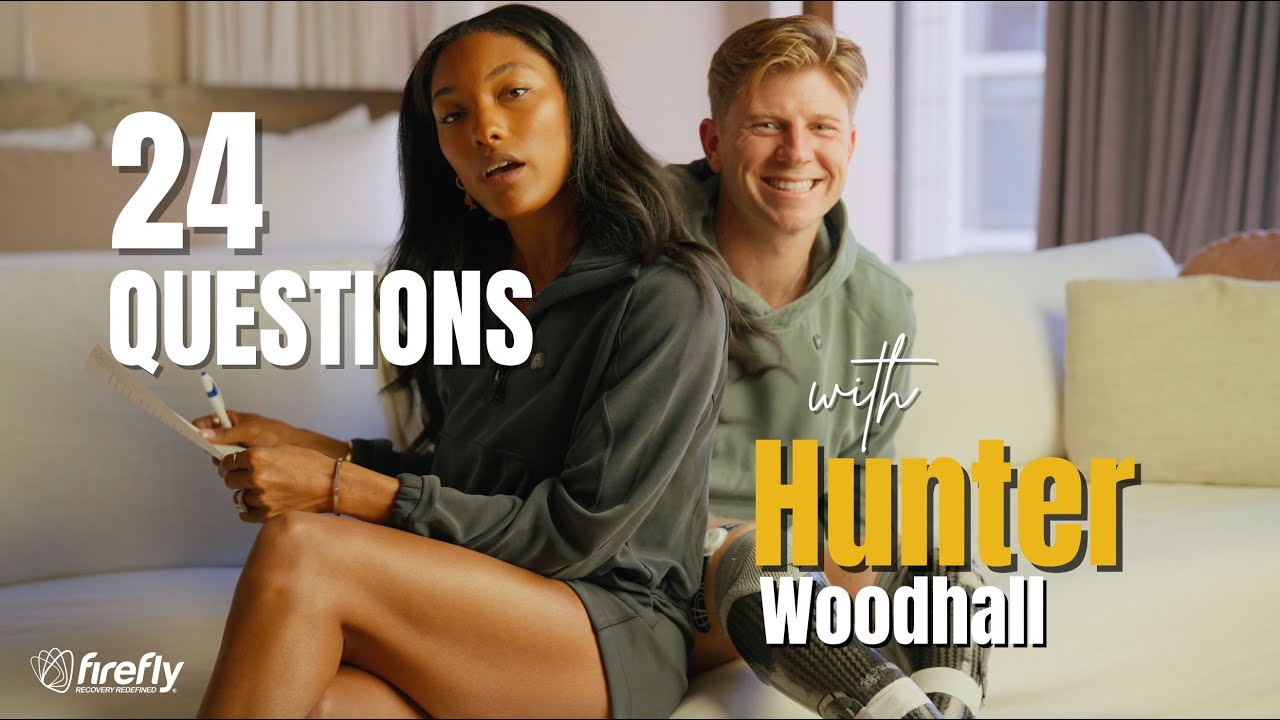 24 Questions With Paralympian Gold Medalist Hunter Woodhall & Firefly Recovery