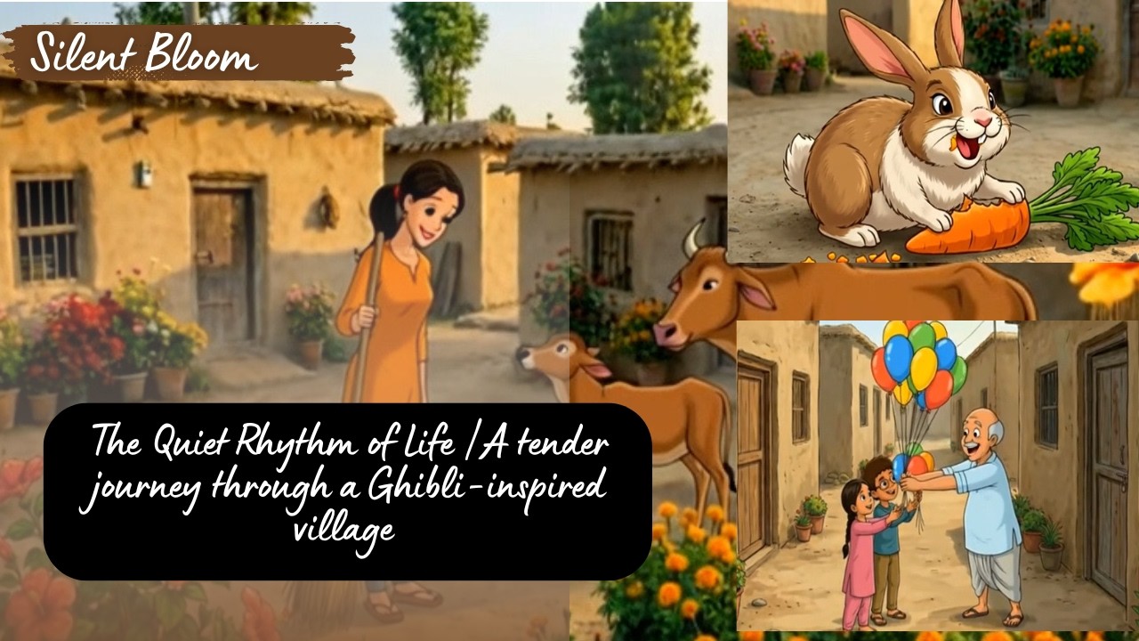 The Quiet Rhythm of Life | A tender journey through a Ghibli-inspired village