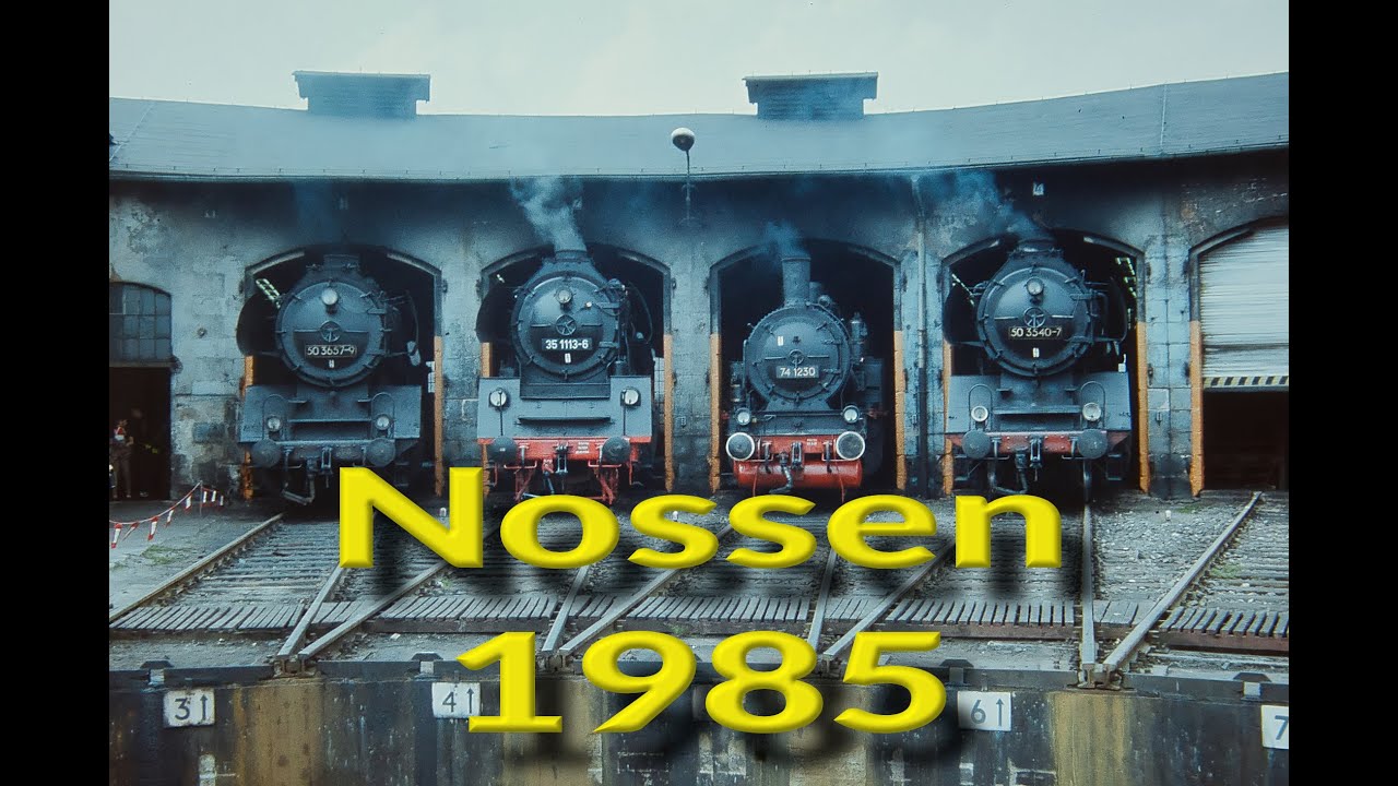 Dampflokfest in Nossen 1985  -  en1026
