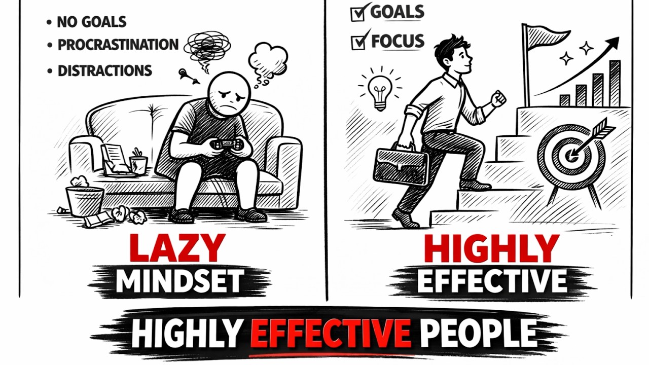 The 7 Habits That Separate Winners From Losers - Highly Effective People Book Summary