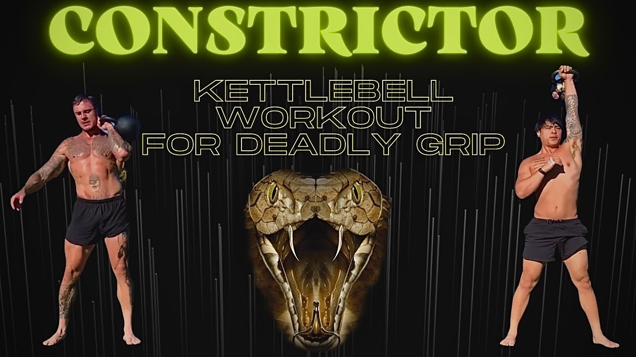 TOUGH KETTLEBELL WORKOUT FOR DEADLY GRIP & STRENGTH (Description)