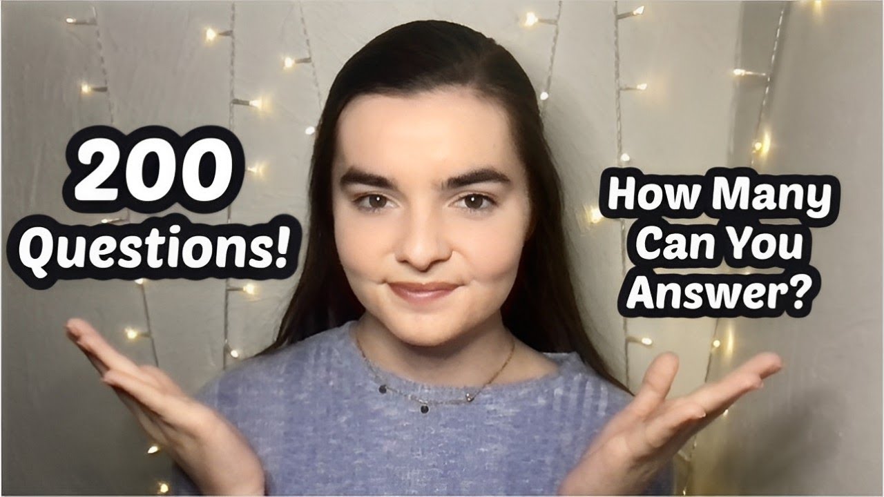 ASMR Whispering 200 General Knowledge Trivia Questions