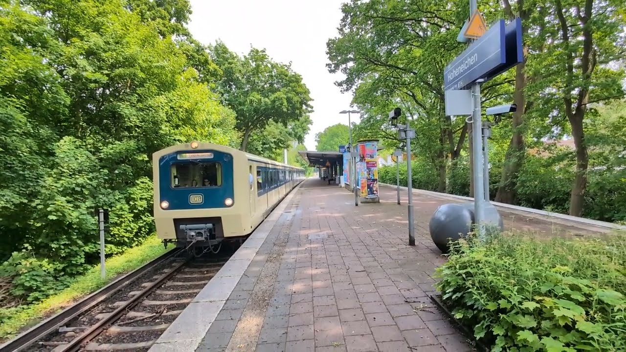 Sonderzug 472 062 im S-Bf. Hoheneichen, Hamburg