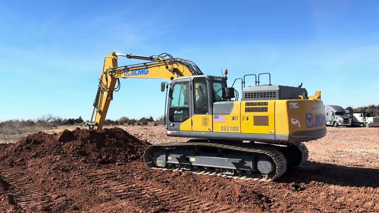 Used XCMG 210 Excavator With Cummins Diesel For Sale