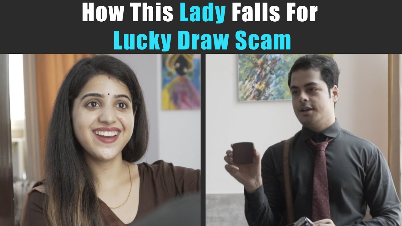 How This Lady Falls For Lucky Draw Scam | Rohit R Gaba | Awareness Video
