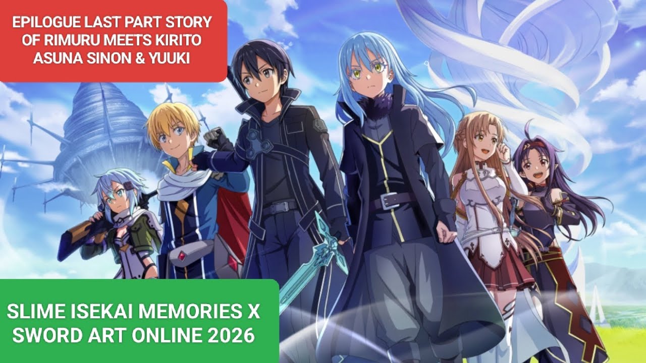 EPILOGUE LAST STORY SAO KIRITO ASUNA MEET RIMURU TEMPEST SLIME ISEKAI MEMORIES SWORD ART ONLINE 2025