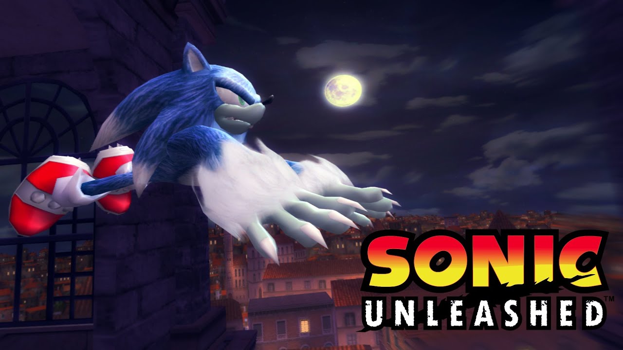 Sonic Unleashed Wii - Rooftop Run Night Act 1 [Full HD 1080p]