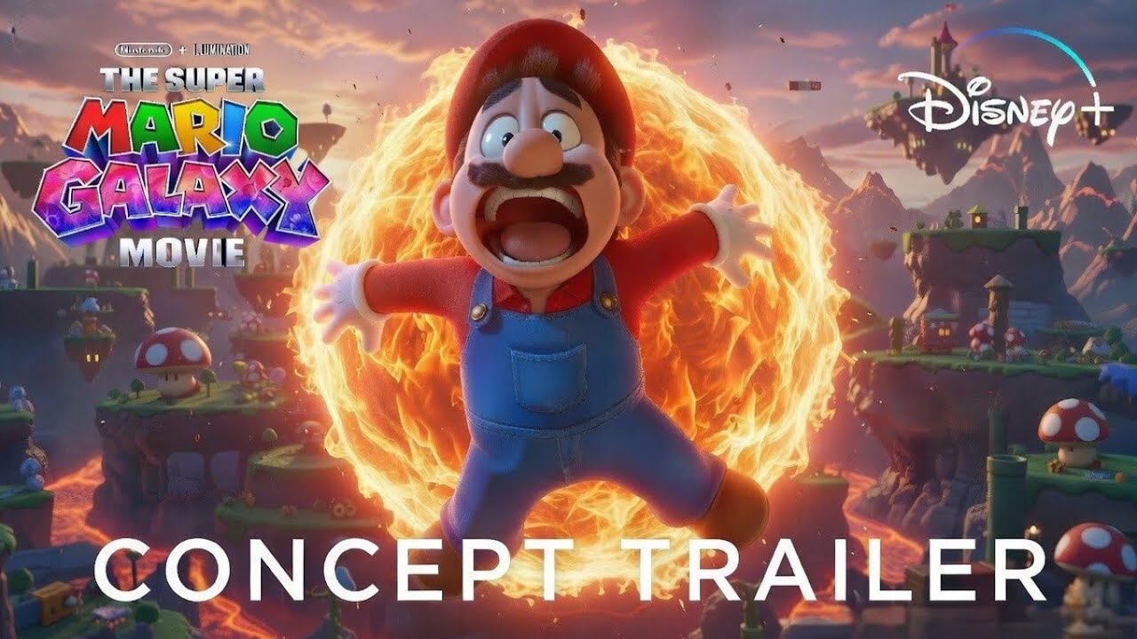 The Super Mario Galaxy Movie (2026) – Official Title Reveal Trailer | Nintendo Concept