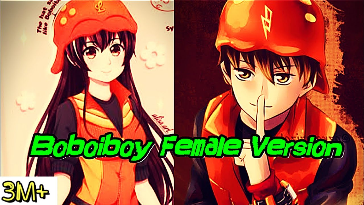 Boboiboy characters in female version by {K.C}