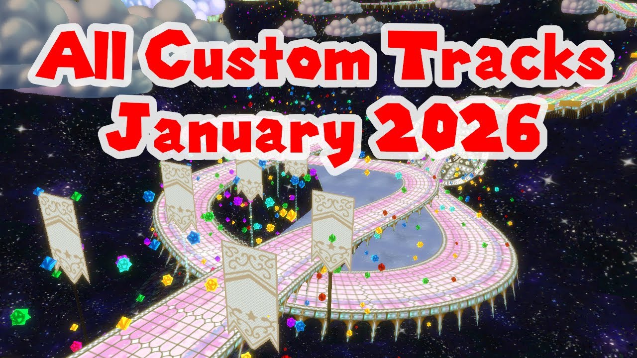 Reacting to Every Mario Kart Wii Custom Track (January 2026) ft @BYOBellossom