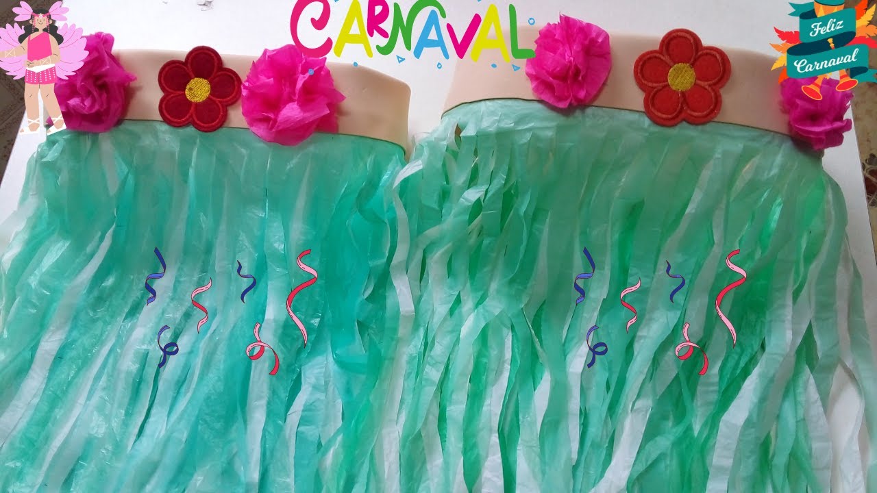SAIA HAVAIANA COM SACOLA PLÁSTICA PARA O CARNAVAL! 