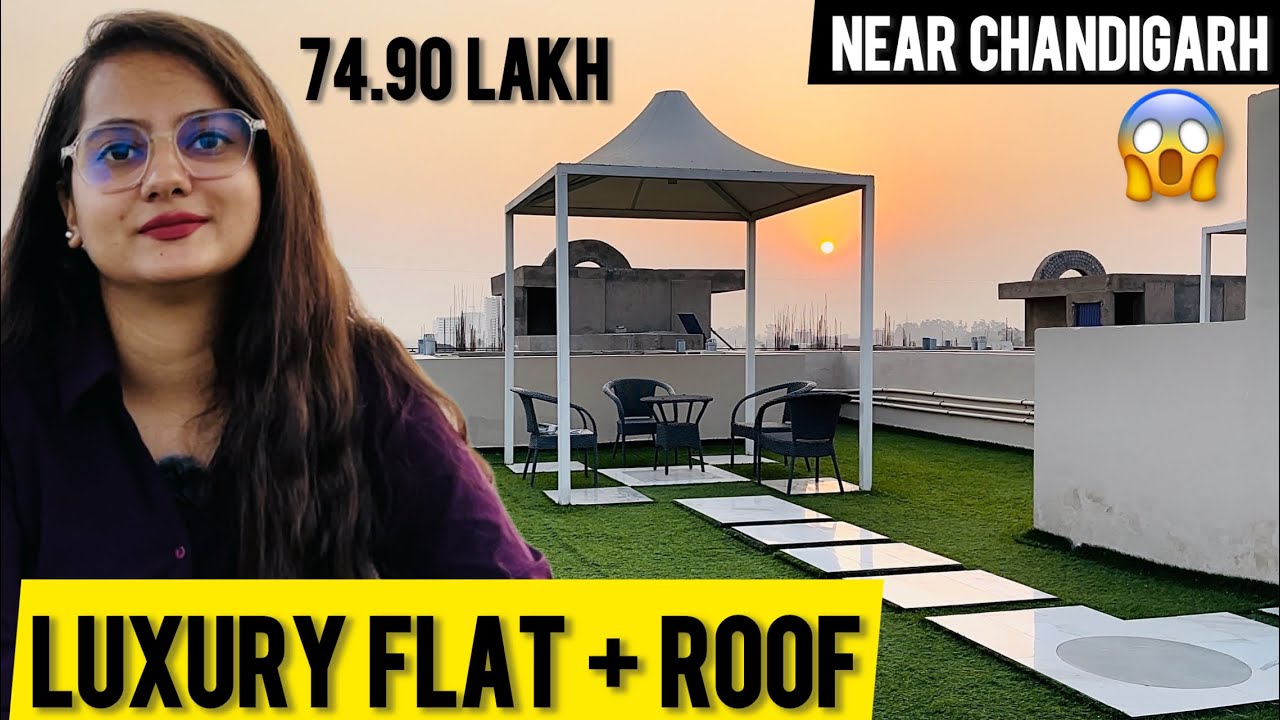 ₹74.90 Lakh Luxury 3 BHK Flats in Zirakpur | Dream Home Tour 😍 | Chandigarh Flats