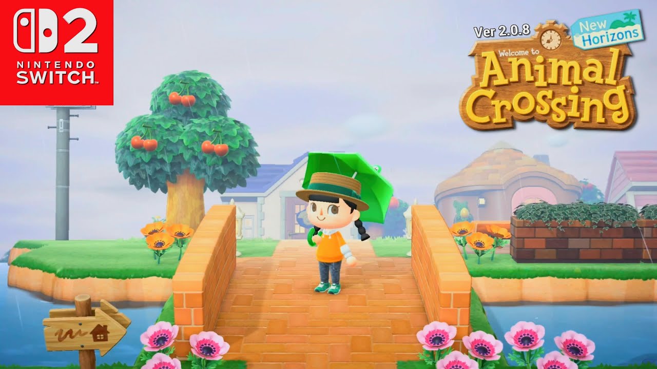 Animal Crossing New Horizon Switch 2: Return my Islands & New Version 2.0.8! - Full Gameplay