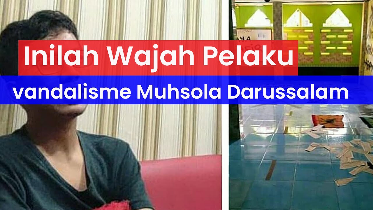 Dinding Dicoret dan Al Quran Disobek | Wajah Pelaku Vandalisme di Musala Darusallam