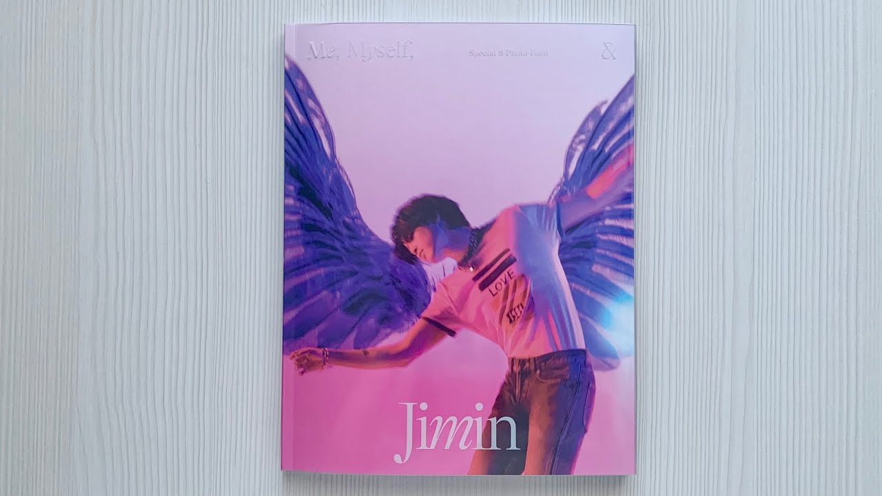 Распаковка фотобука Jimin / Unboxing Special 8 Photo-Folio Me, Myself, and Jimin ID: Chaos