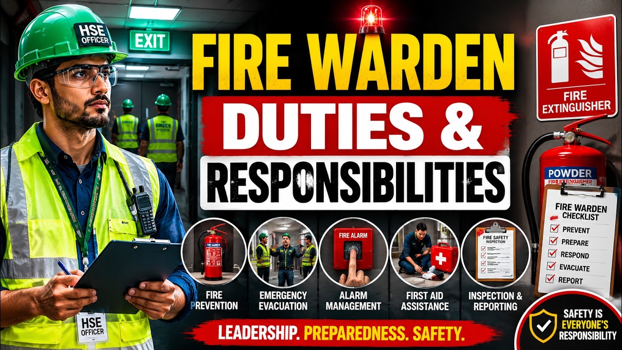 Fire Warden Duties and responsibilities | Fire Warden Complete Details | Fire Warden Jobs