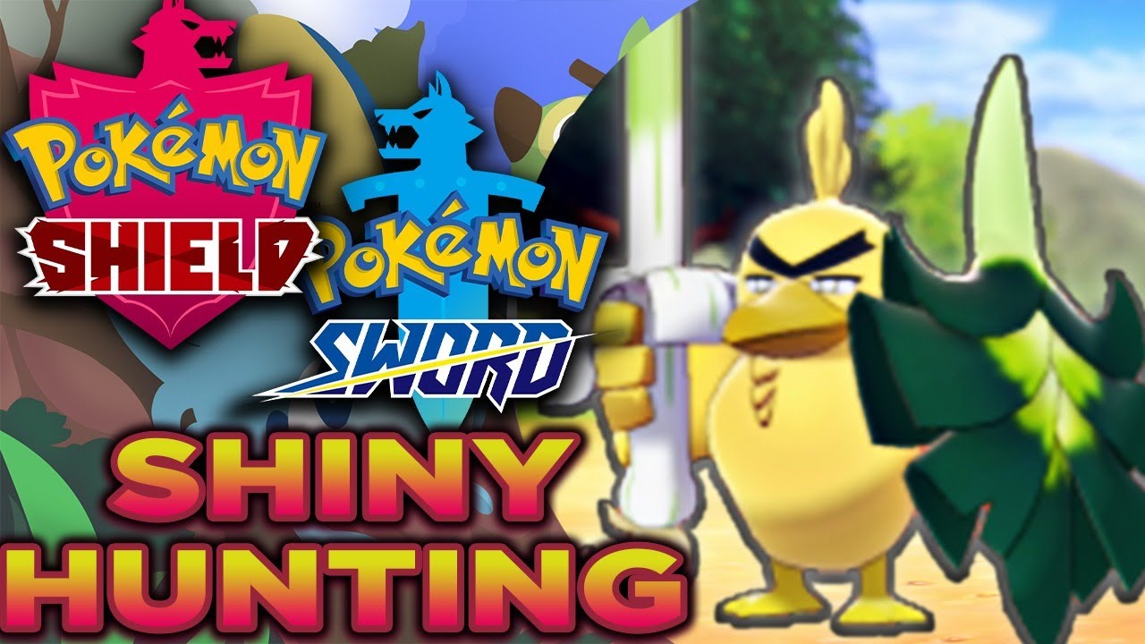LIVE SHINY HUNTING SIRFETCHED! - POKEMON SWORD AND SHIELD!