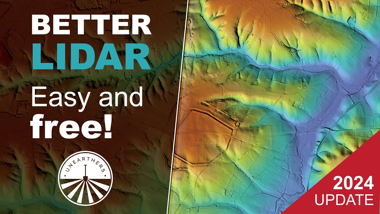 2024 FREE and better LIDAR for Metal detecting with QGIS - increase your finds rate.