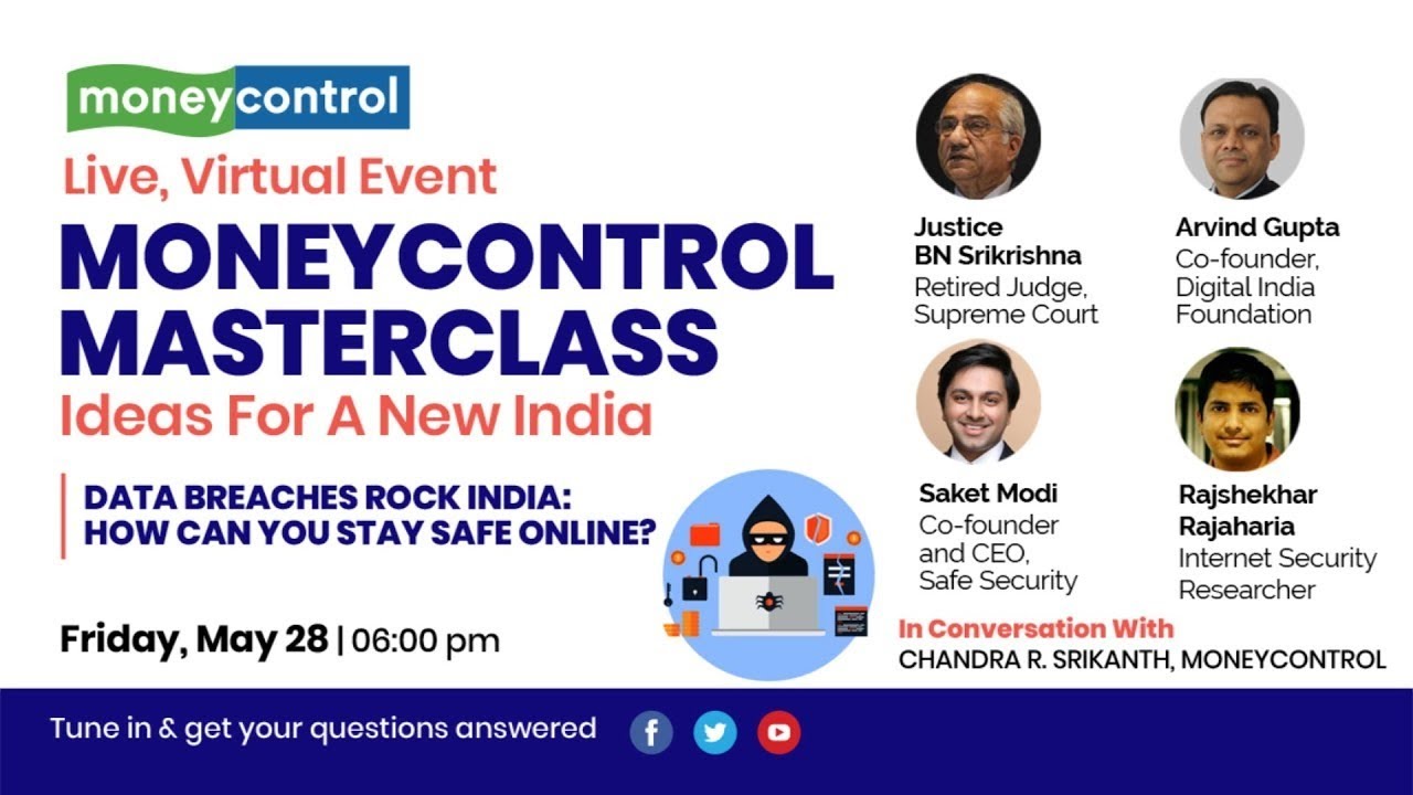 Moneycontrol Masterclass | Data Breaches Rock India: How Can You Stay Safe Online?