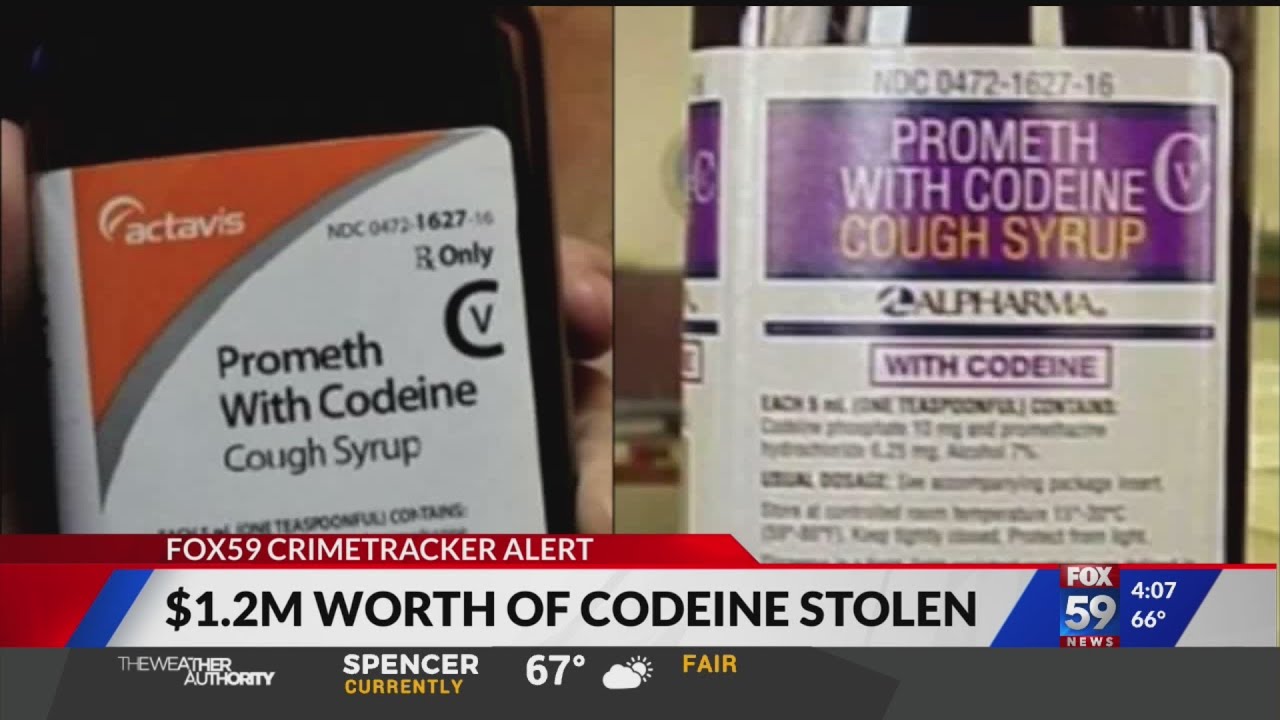 Indy man charged with stealing more than $1 million in cough syrup from CVS warehouse