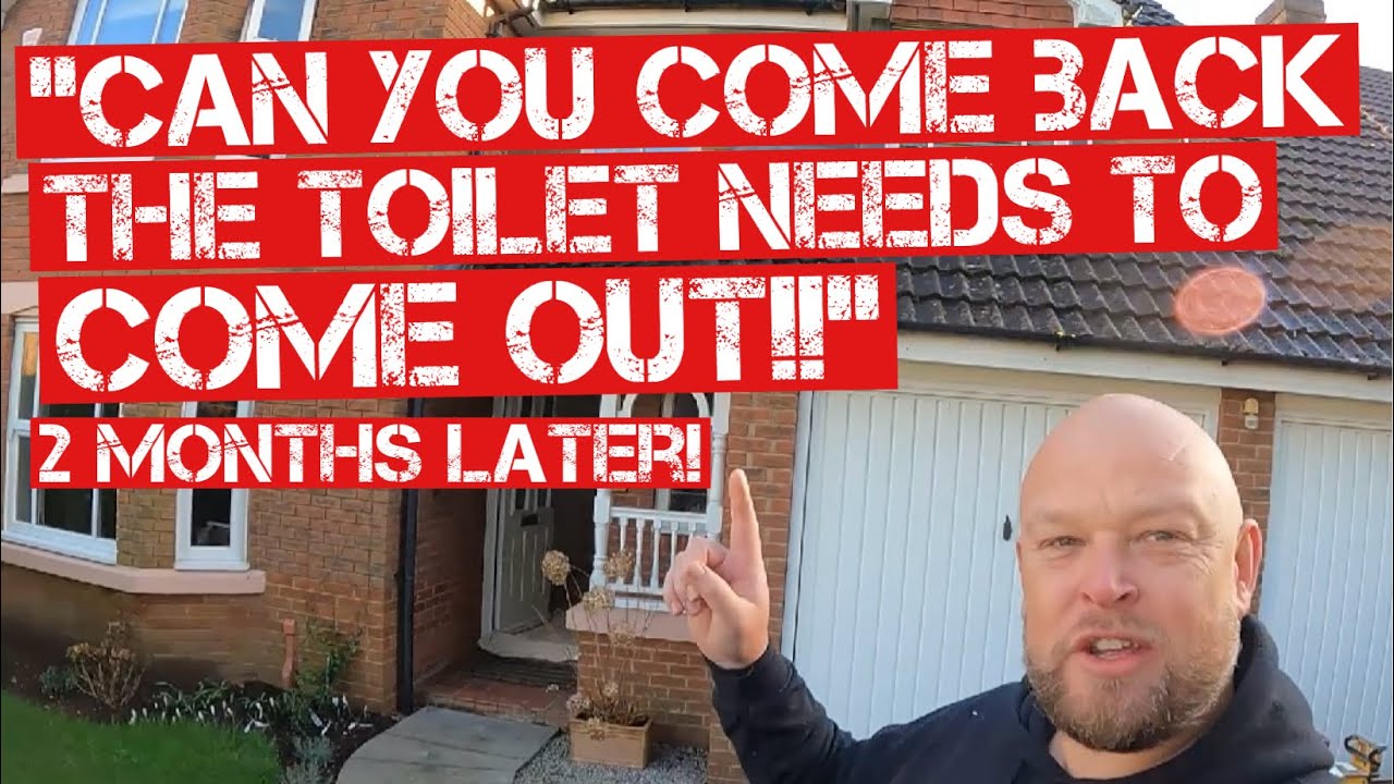 TOILET HAS GOT TO BE REMOVED 2 Months after being fitted | REAL WORLD PLUMBING