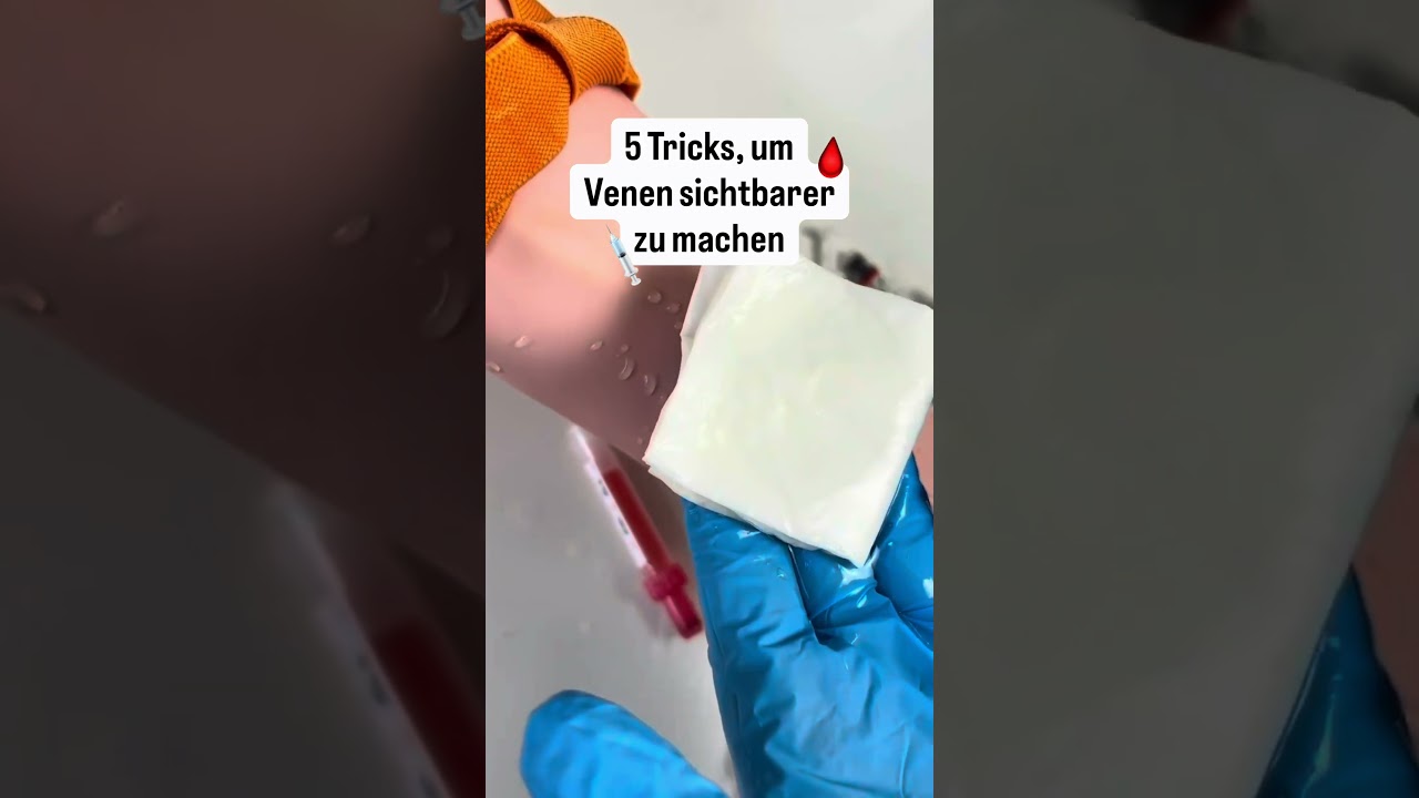 5 Tricks, um Venen sichtbarer zu machen ⬇️