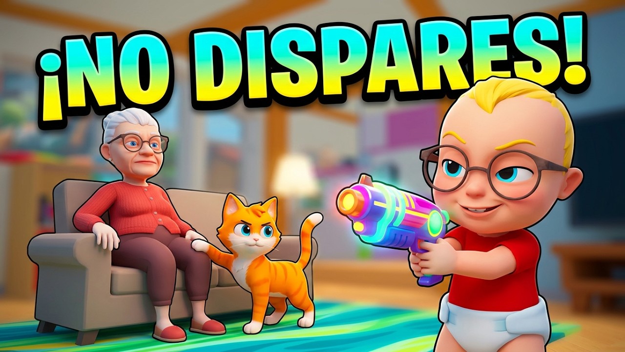 La BEBÉ ataca a la Abuelita (I Am Cat VR)