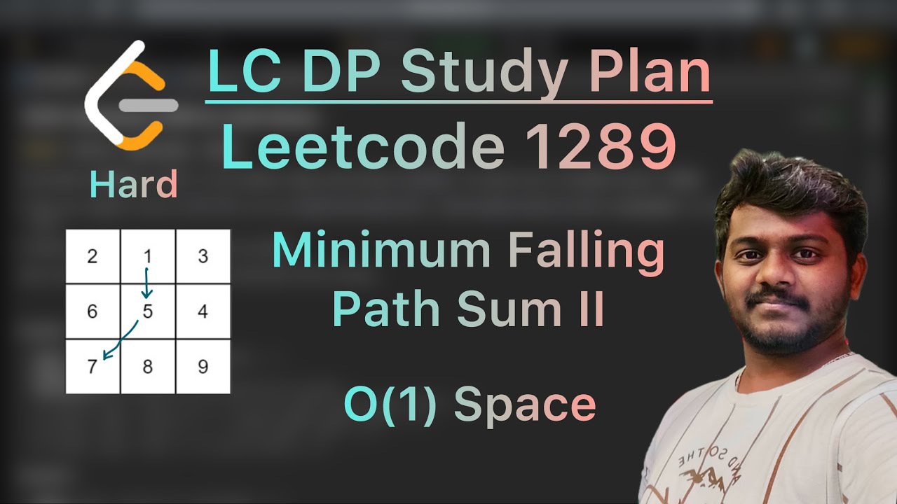 Leetcode 1289. Minimum Falling Path Sum II