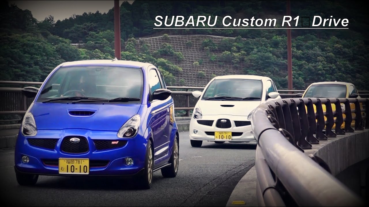 SUBARU Custom R1　Mountain Road Drive　4K