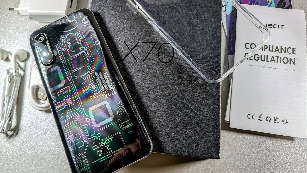 Cubot X70 | Android 13 Smartphone Unboxing & Hands On $159! 24GB+256GB (Tech Black Color |!