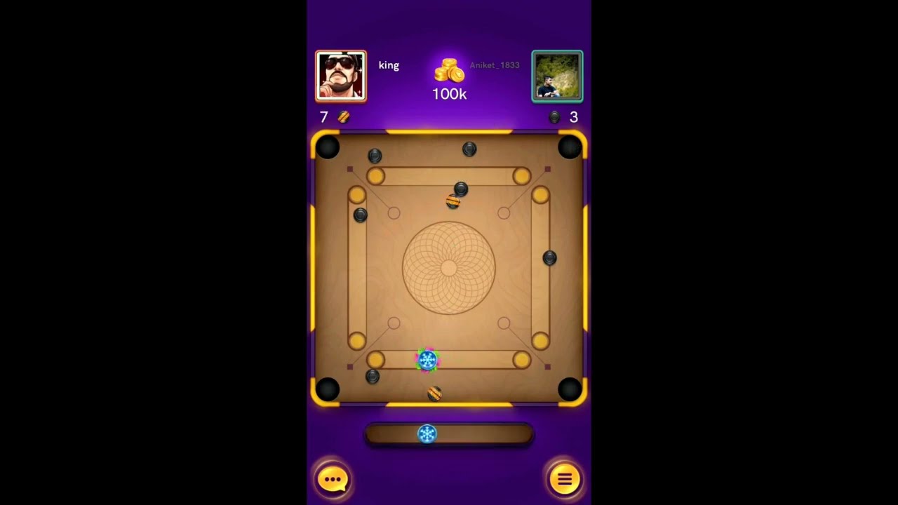 Indirect Shot | Carrom Disc Pool | Bk Gaming