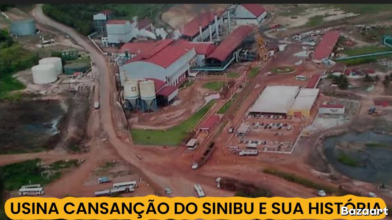 USINA CANSANÇÃO DO SINIMBU EM JEQUIÁ DA PRAIA, EM ALAGOAS. 