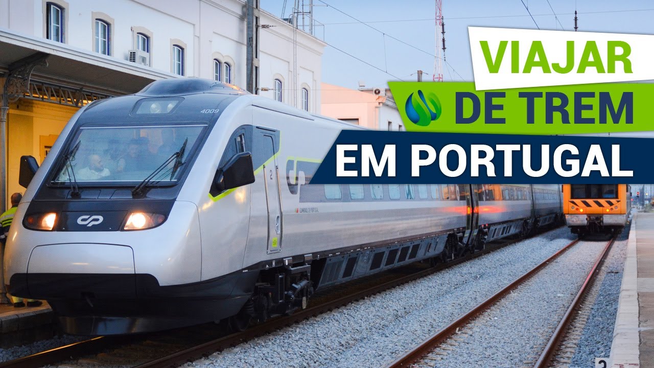 Como é viajar de trem em Portugal