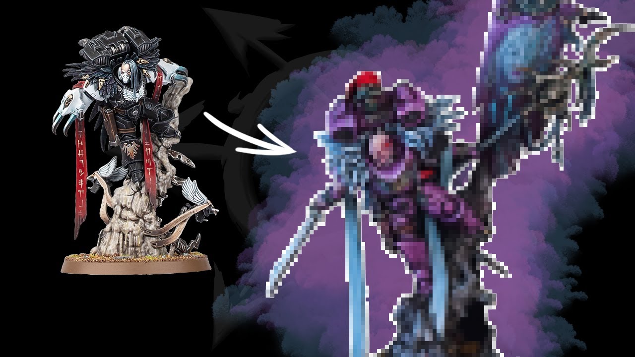 Kitbashing an Emperors Children Hero out of Aethon Shaan!