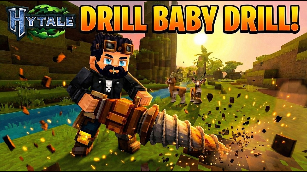 HYTALE #15 ⛏ Drill Baby Drill ★ Let's Play #Hytale [Deutsch/2k]