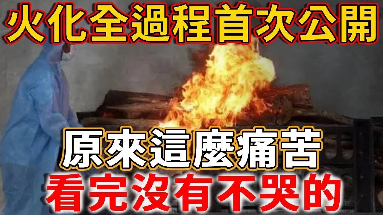 火葬全過程首次公開，原來這麼痛苦，看完沒有不哭的#禪語#因果#生死輪回️
