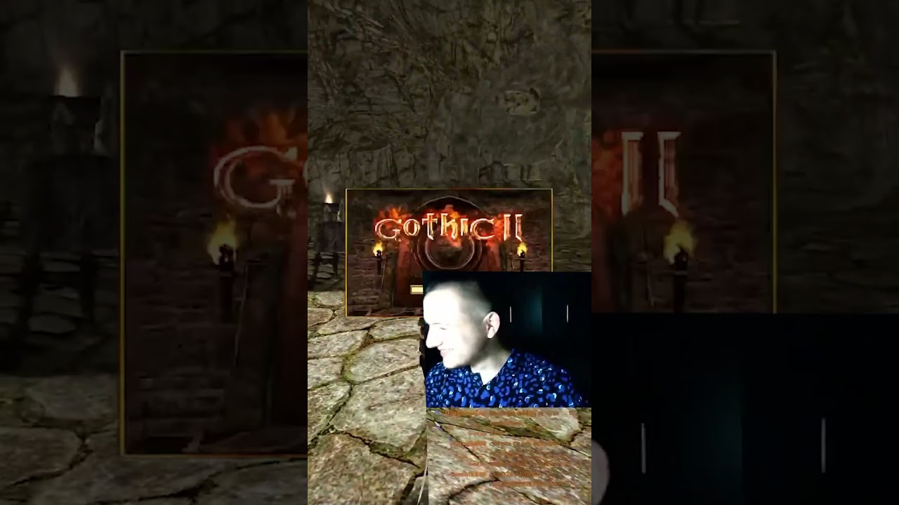 Niezły posąg - Stream short - Gothic 2 Plus#day647 #gothic #shorts