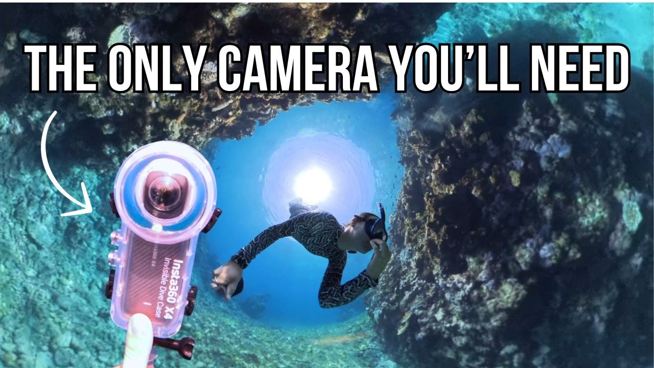 The Best Diving Camera : testing Insta360 X4 Underwater Footage