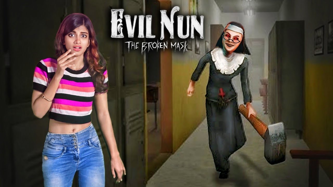VAN ESCAPE IN EVIL NUN | GAMER BAE MAHI CHALLENGE