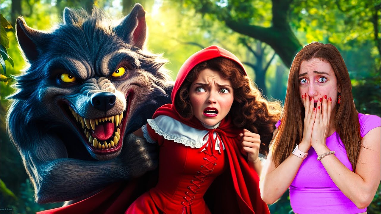 IL LUPO CATTIVO HA RAPITO CAPPUCCETTO ROSSO!SALVIAMOLA!!ANITA STORIES
