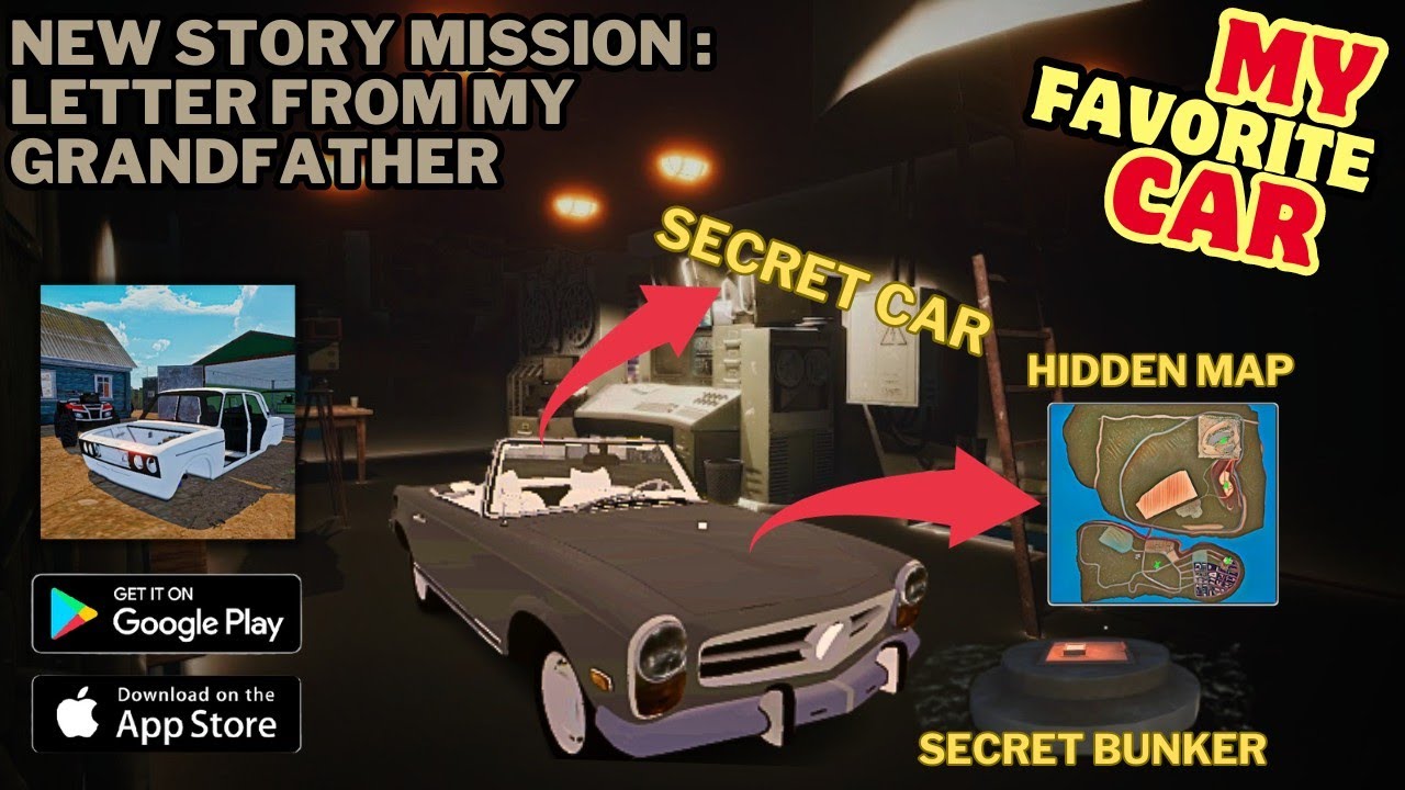 My Favorite Car - New Story : Letter From Grandfather (Android, iOS)| #jerryisgaming #4