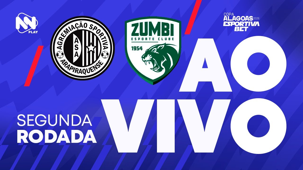 AO VIVO E COM IMAGENS | ASA X ZUMBI - 04/02/26 | COPA ALAGOAS 2026 | #LIVE